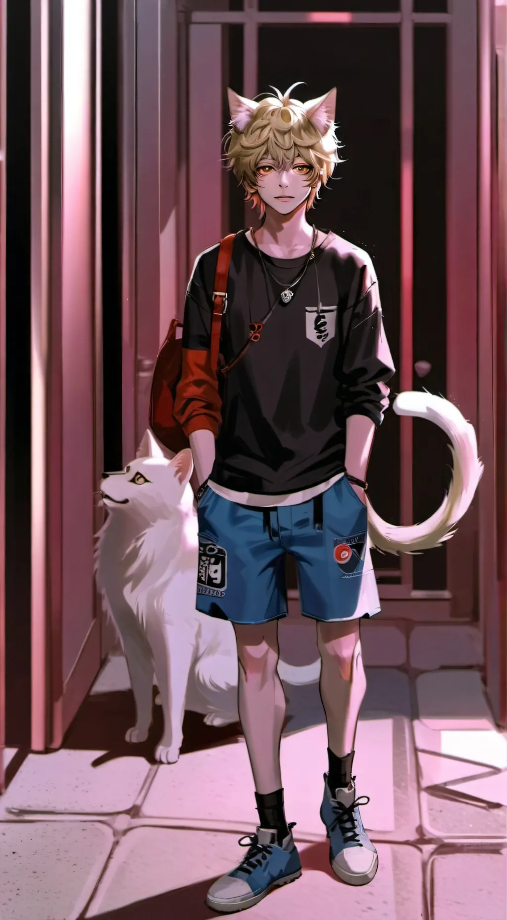 ai character: Tenshi background