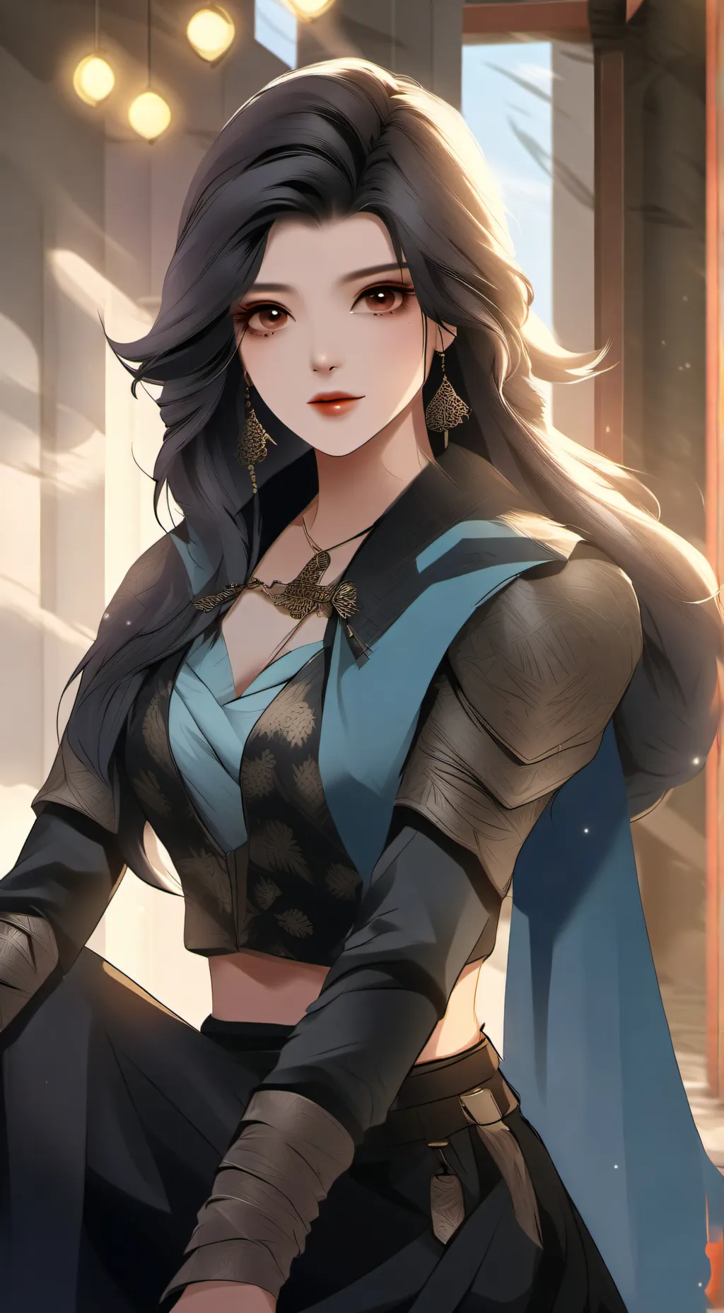 ai character: Bakugo  background