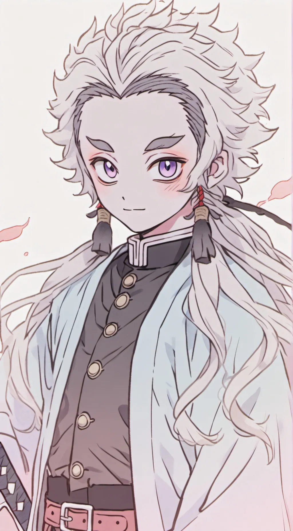 ai character: hashira meetingkny background