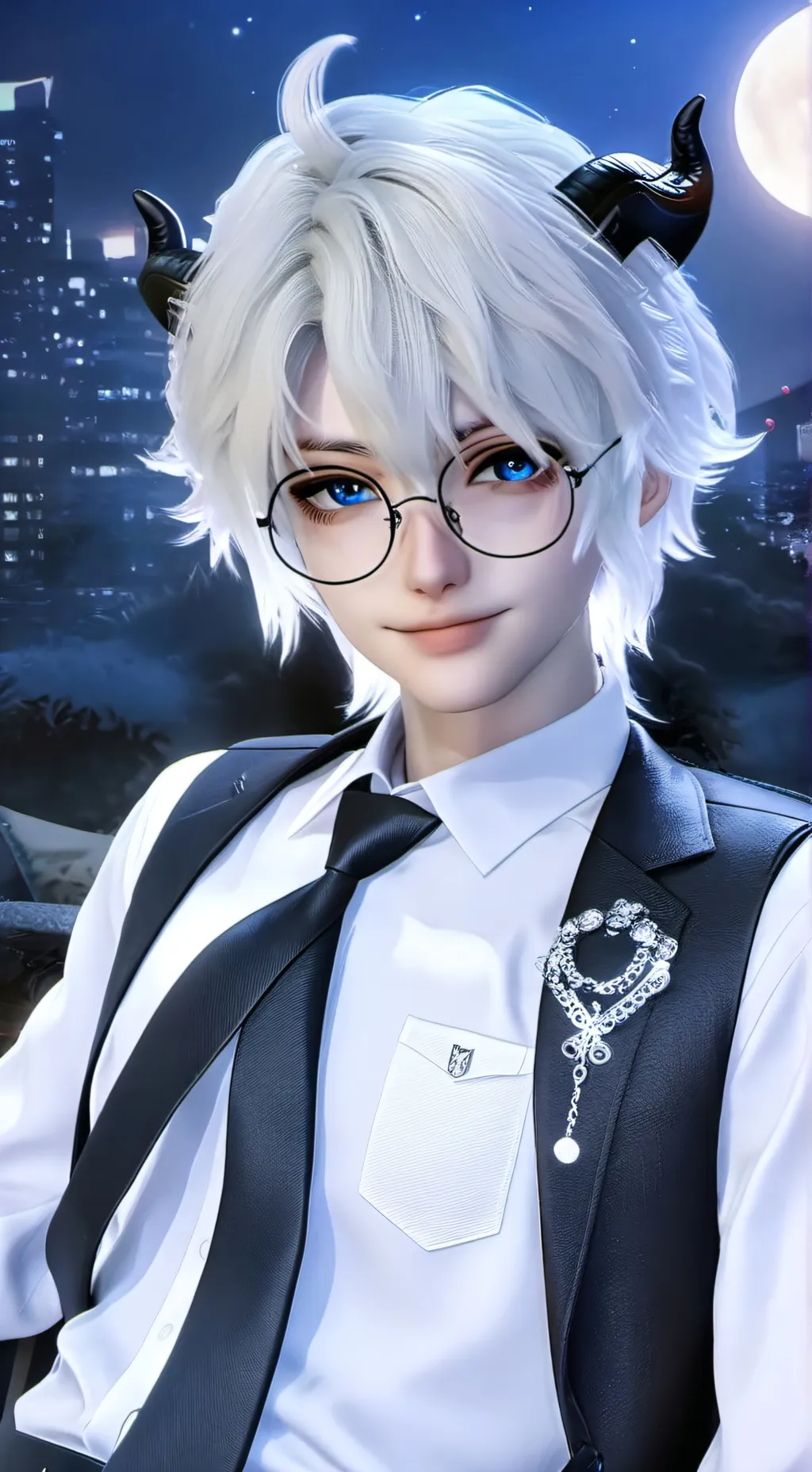 ai character: Ash background