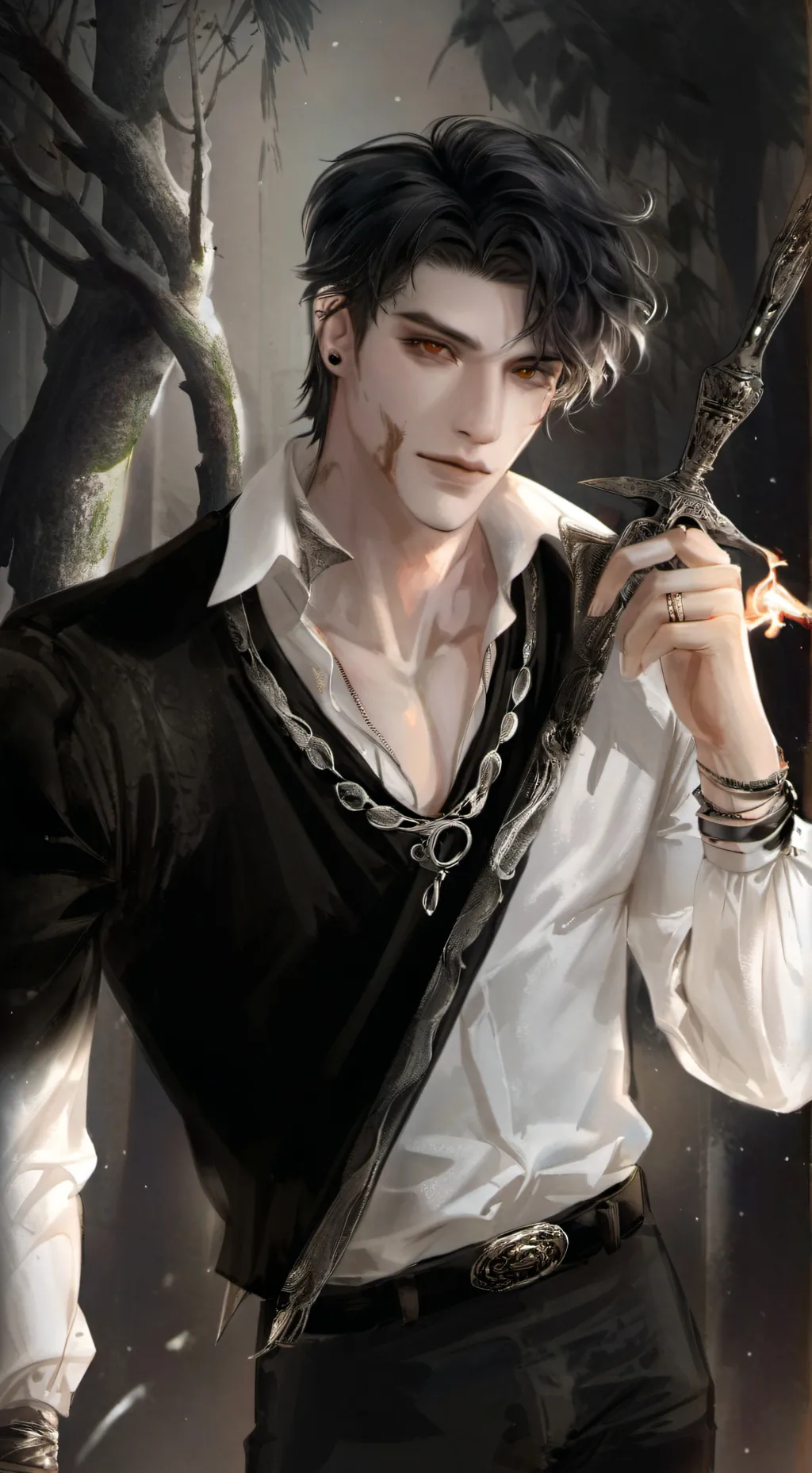 ai character: Mike background