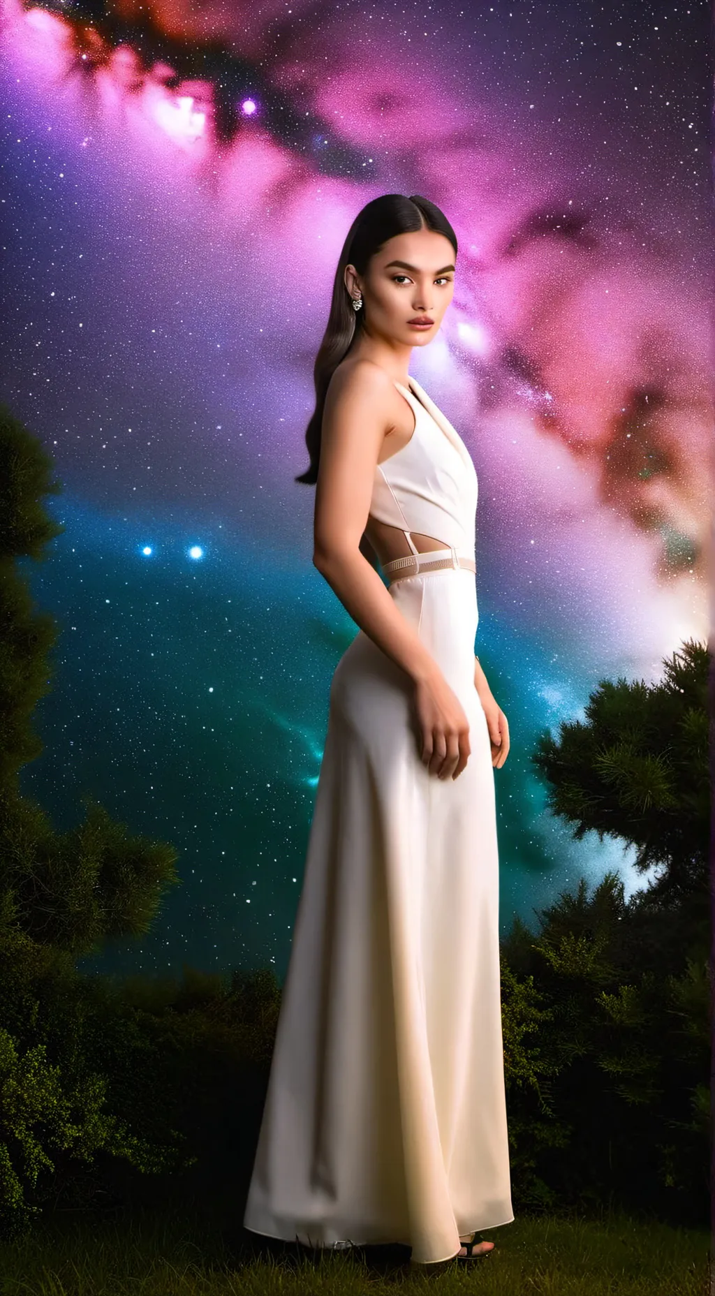 ai character: Adriana ✨🥰°•~ background