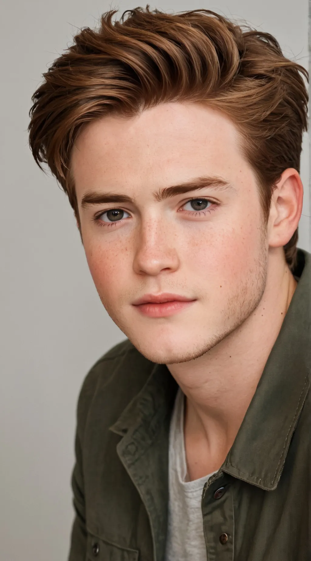 ai character: Kit Connor  background