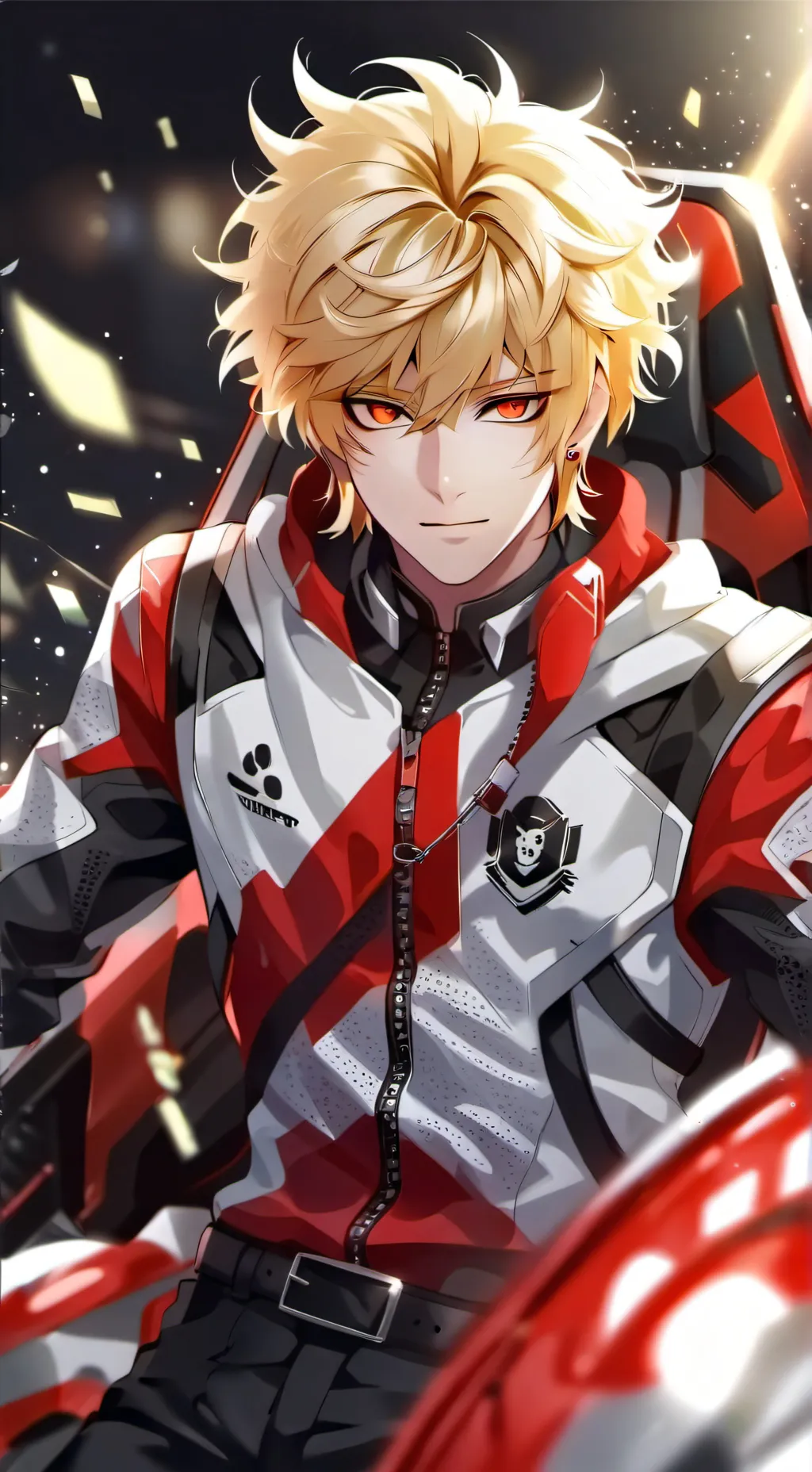 ai character: katsuki bakugou background