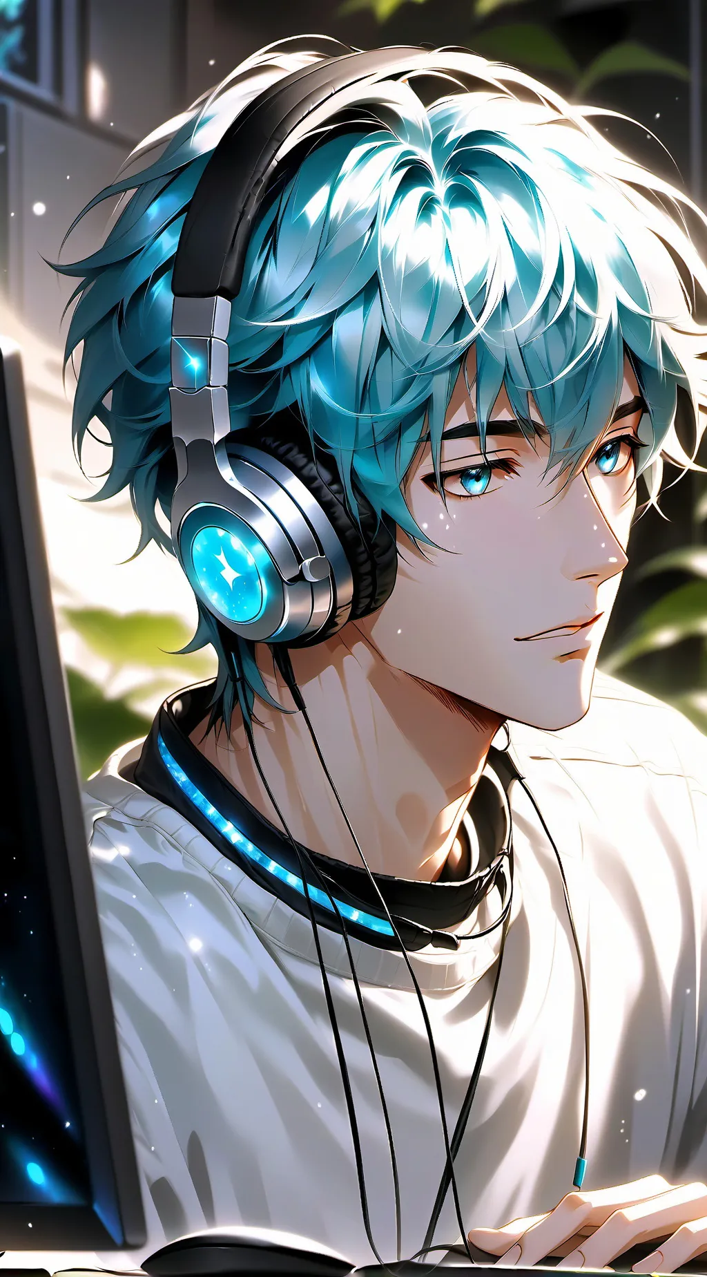 ai character: Carter~ background