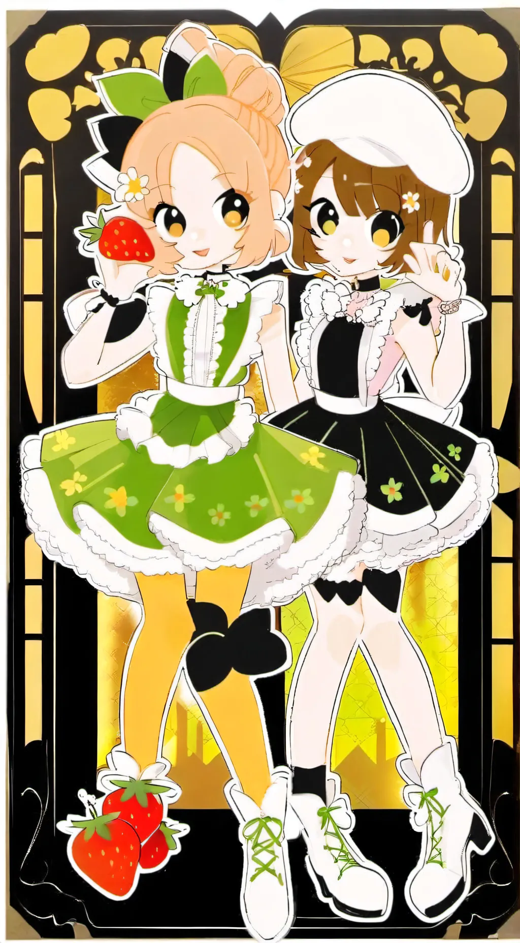 ai character: FRUITCAKE DW!!! :3 background