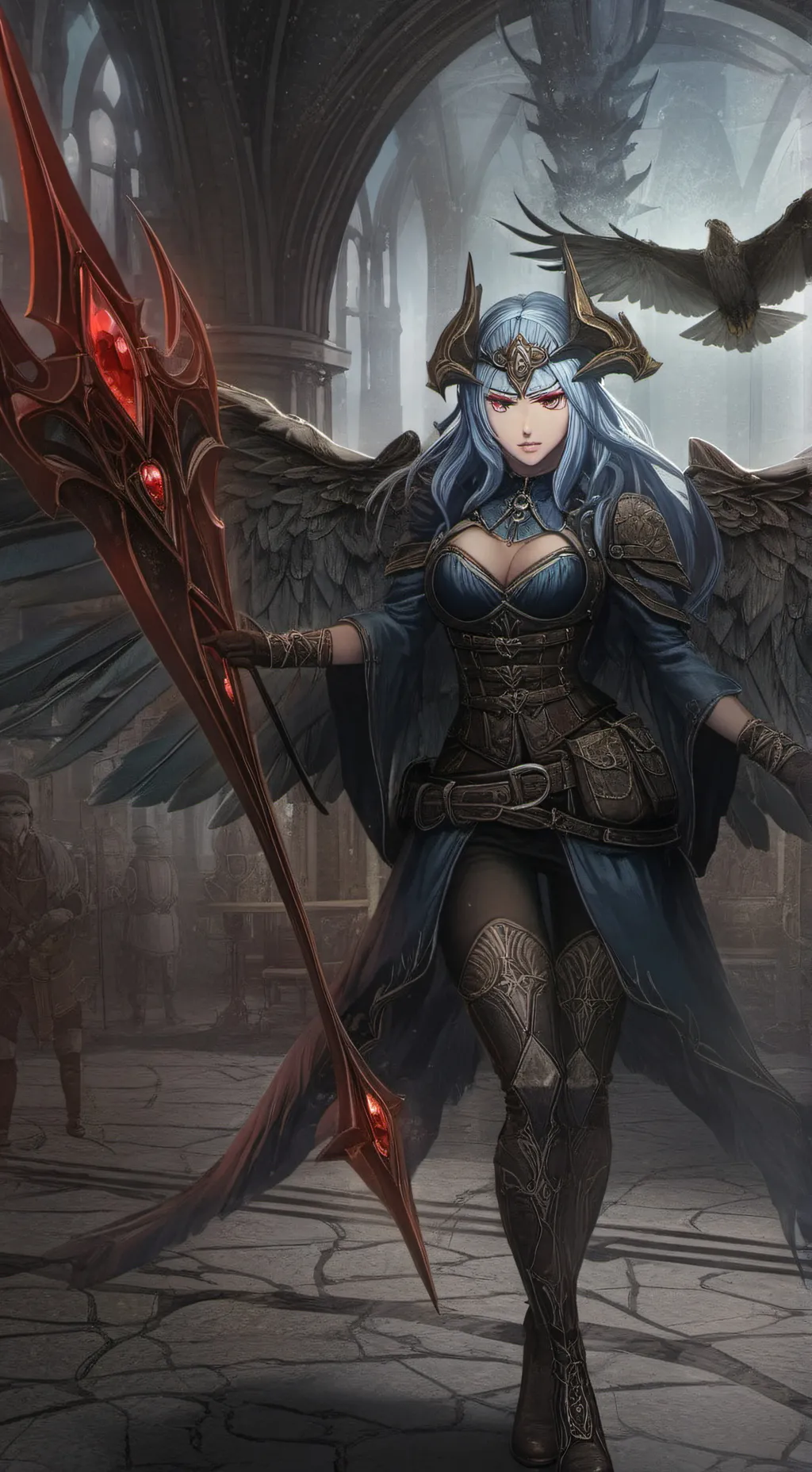 ai character: Lisa 🍒 background