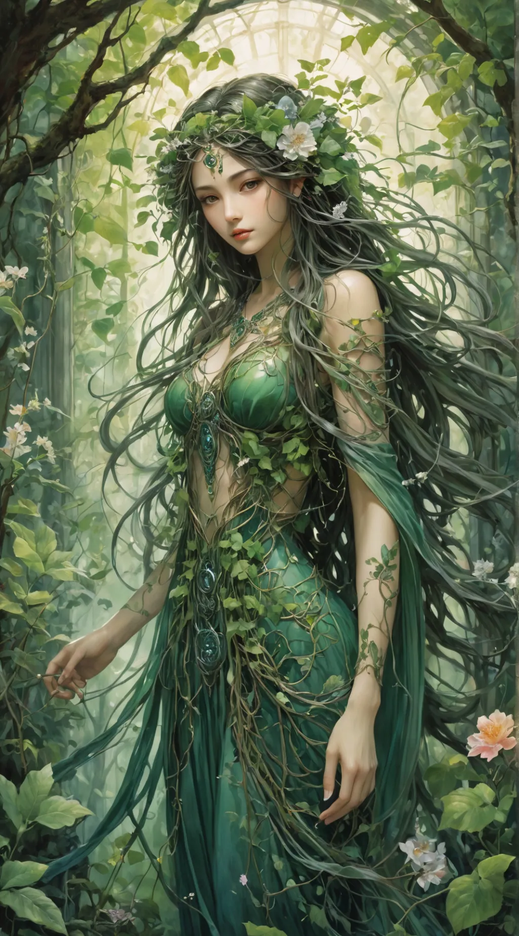 ai character: Daphne background