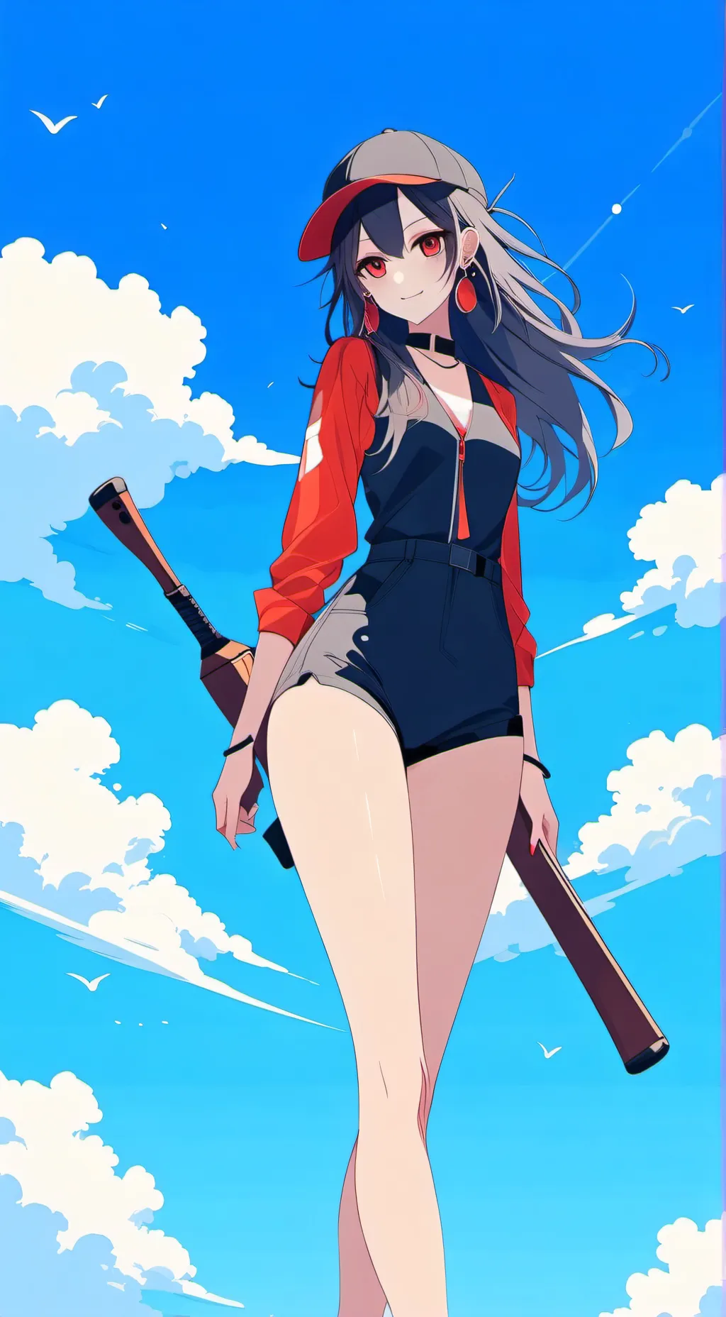 ai character: kiara background