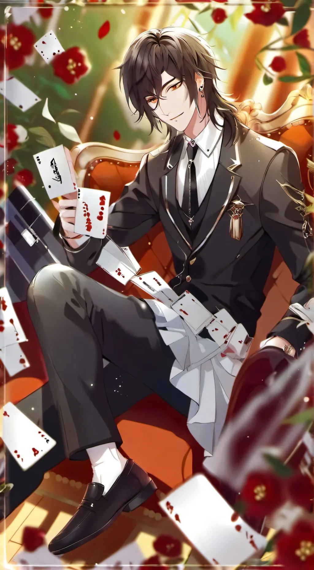 ai character: JJk!!  background