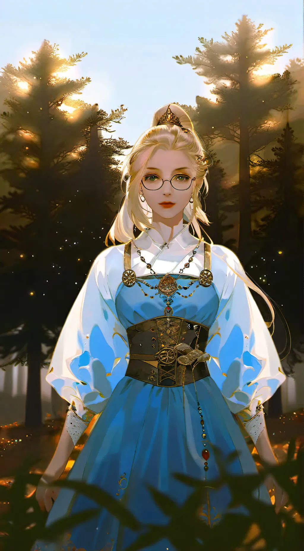 ai character: Emily mommy  background