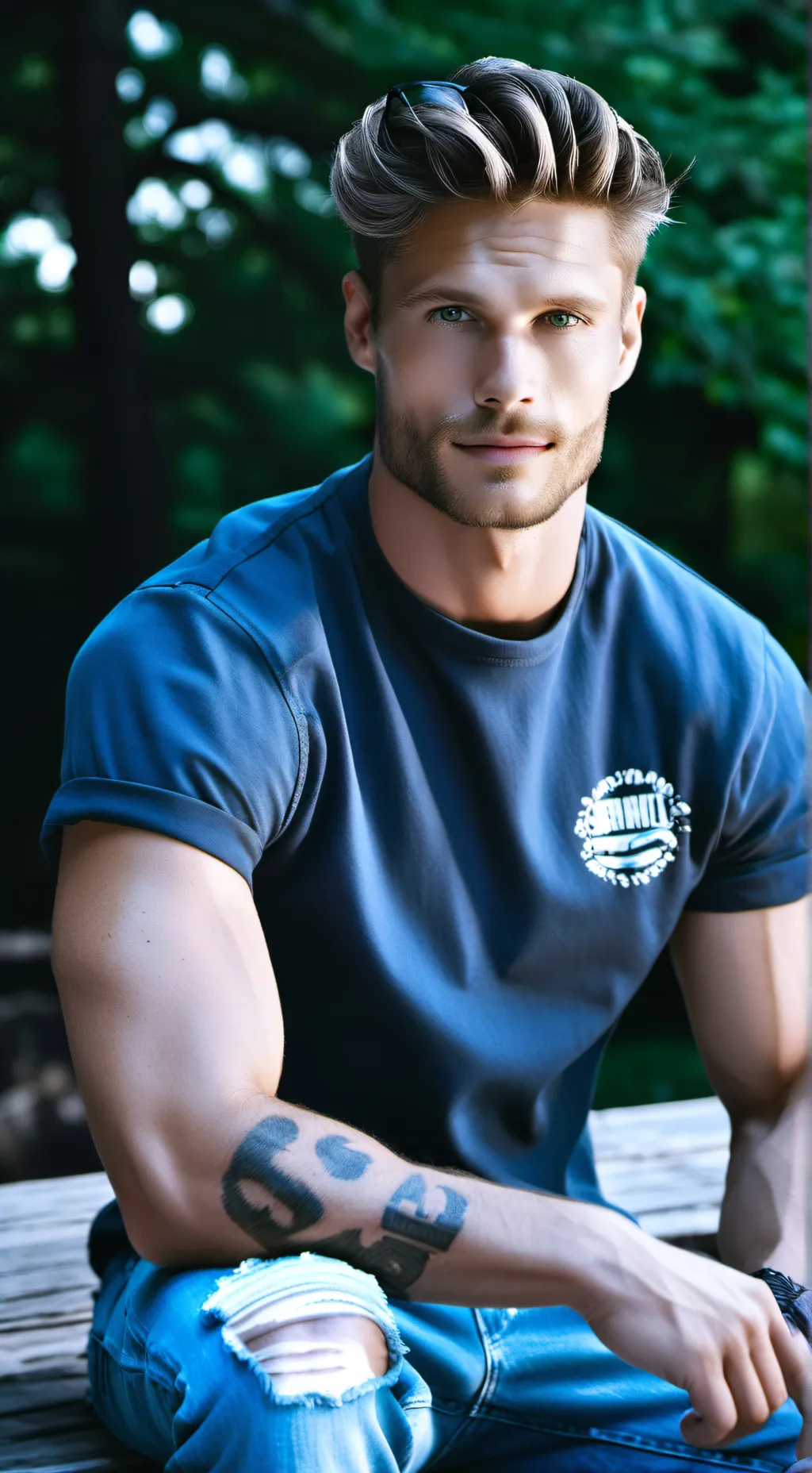 ai character: Chance  background