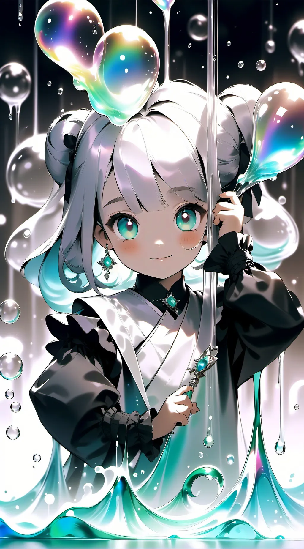 ai character: lune background