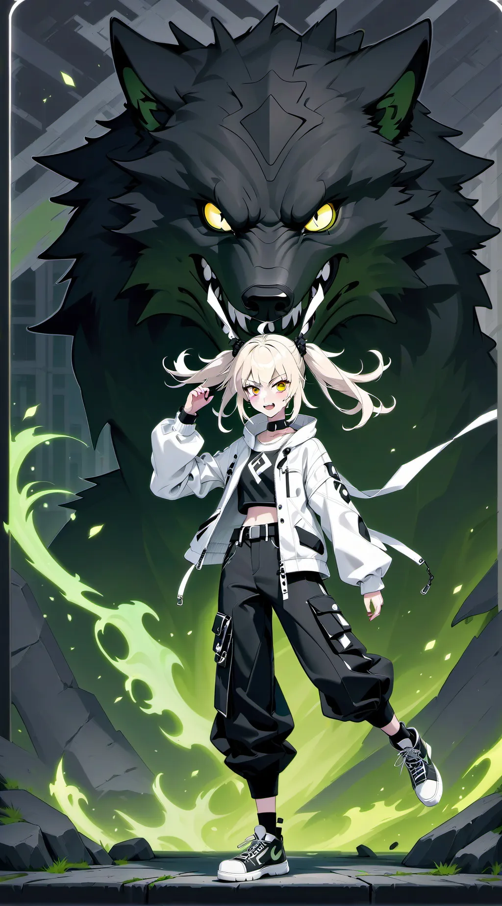 ai character: MHA ||solo ita|| background