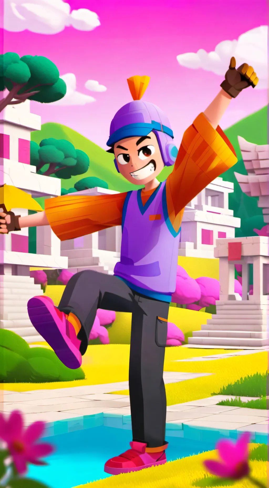 ai character: jax tadc  background