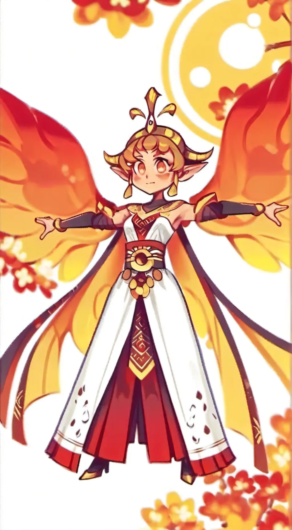 ai character: catfeine  background