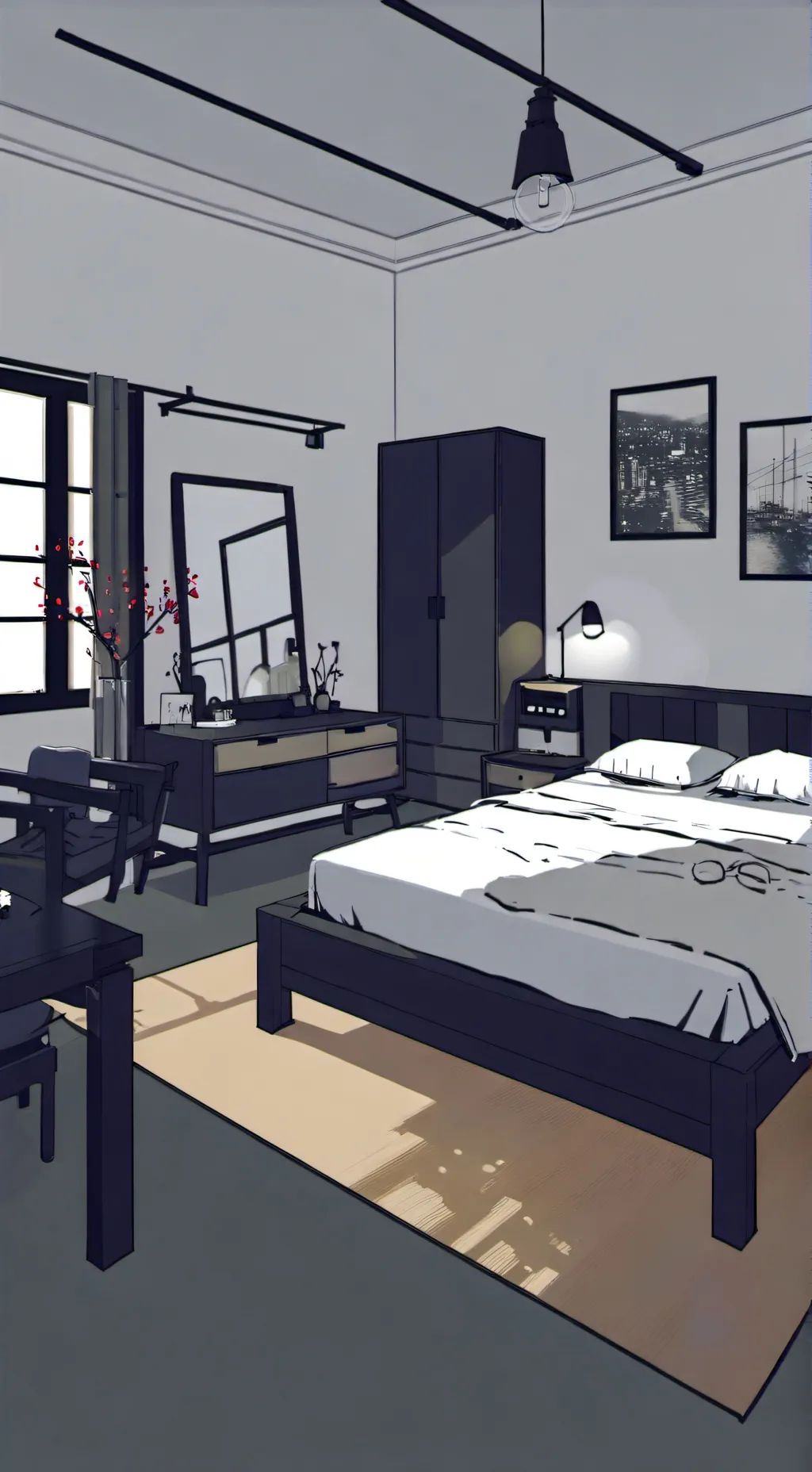 ai character: dandy background