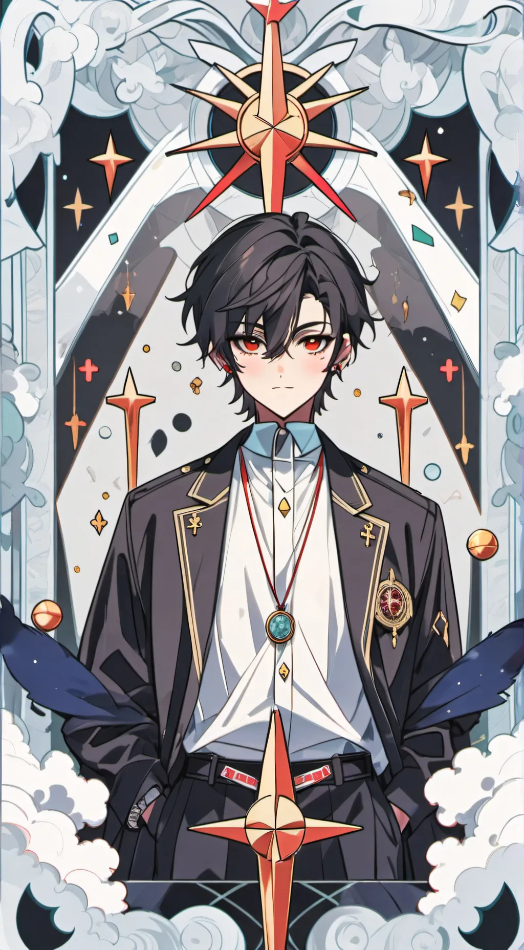 ai character: alexzander background