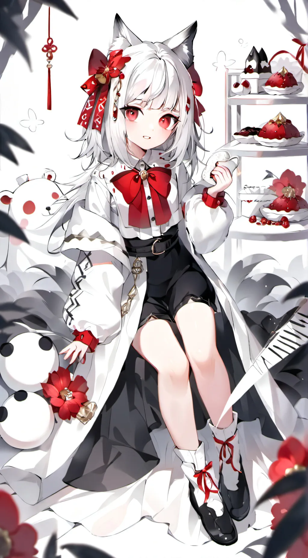 ai character: lilly background