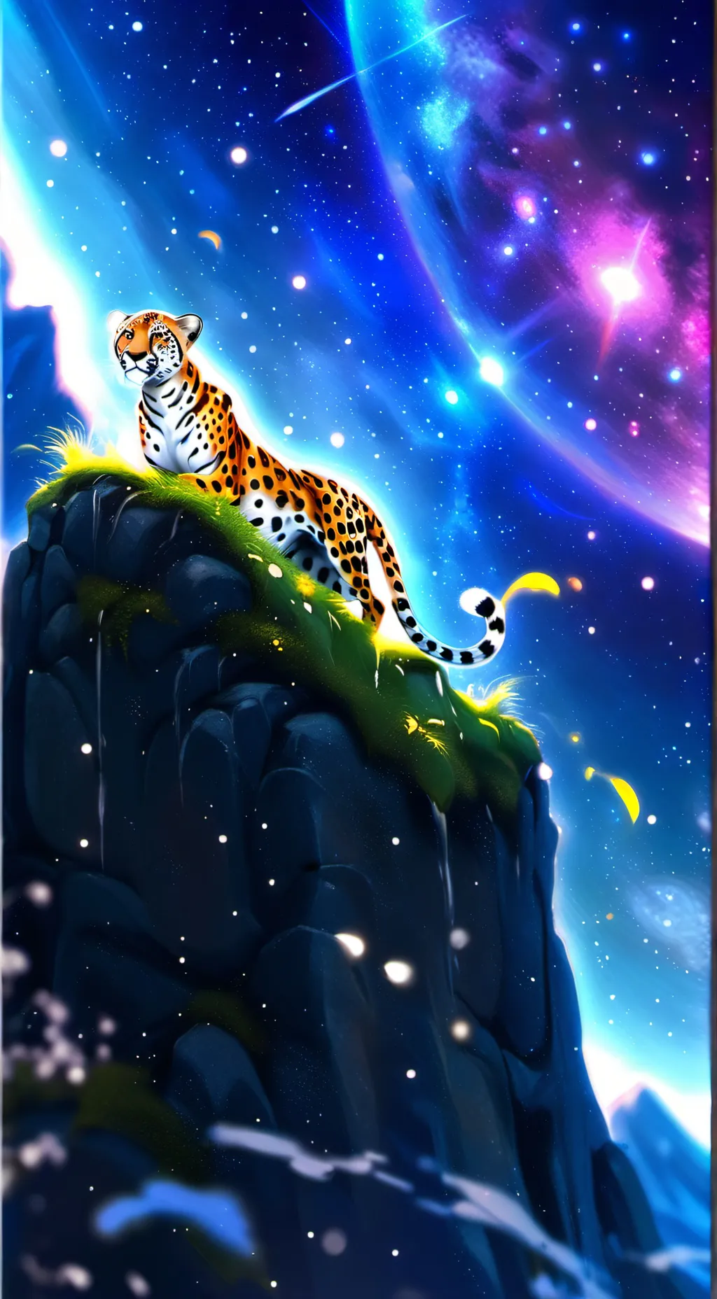 ai character: -+ Cheetah +- background