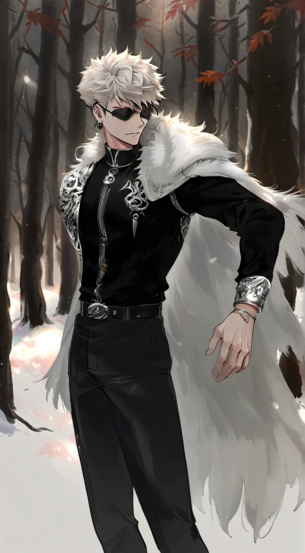 ai character: bakugo💅💖💖💖 background