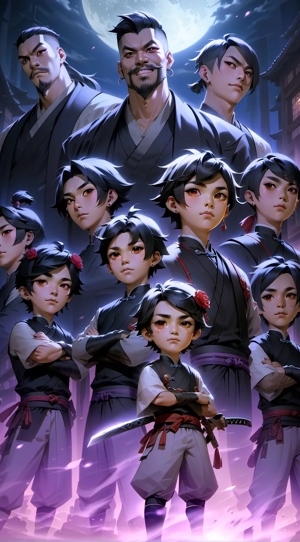 ai character: skz background