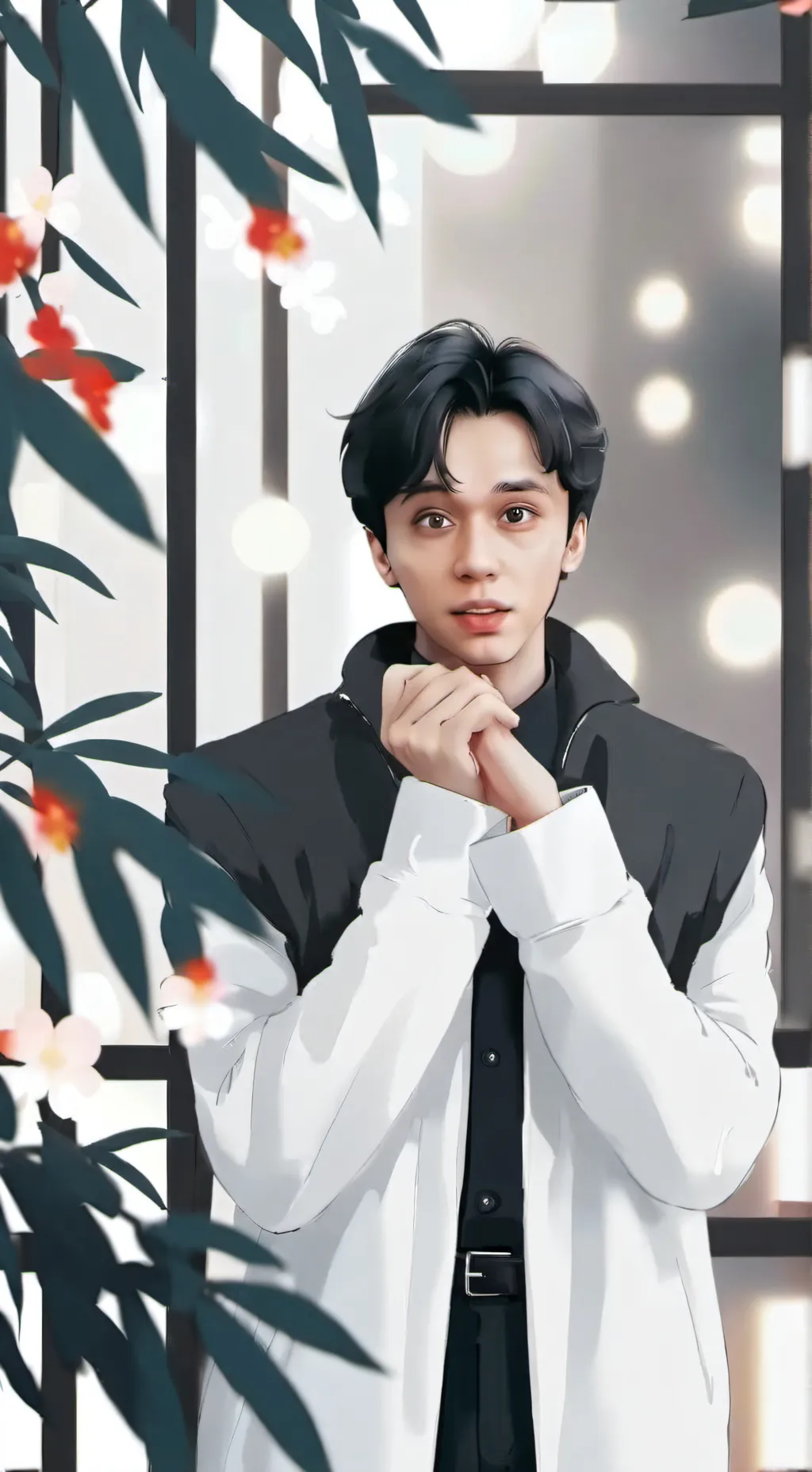 ai character: Tyler. Vetti 🤓😎 background