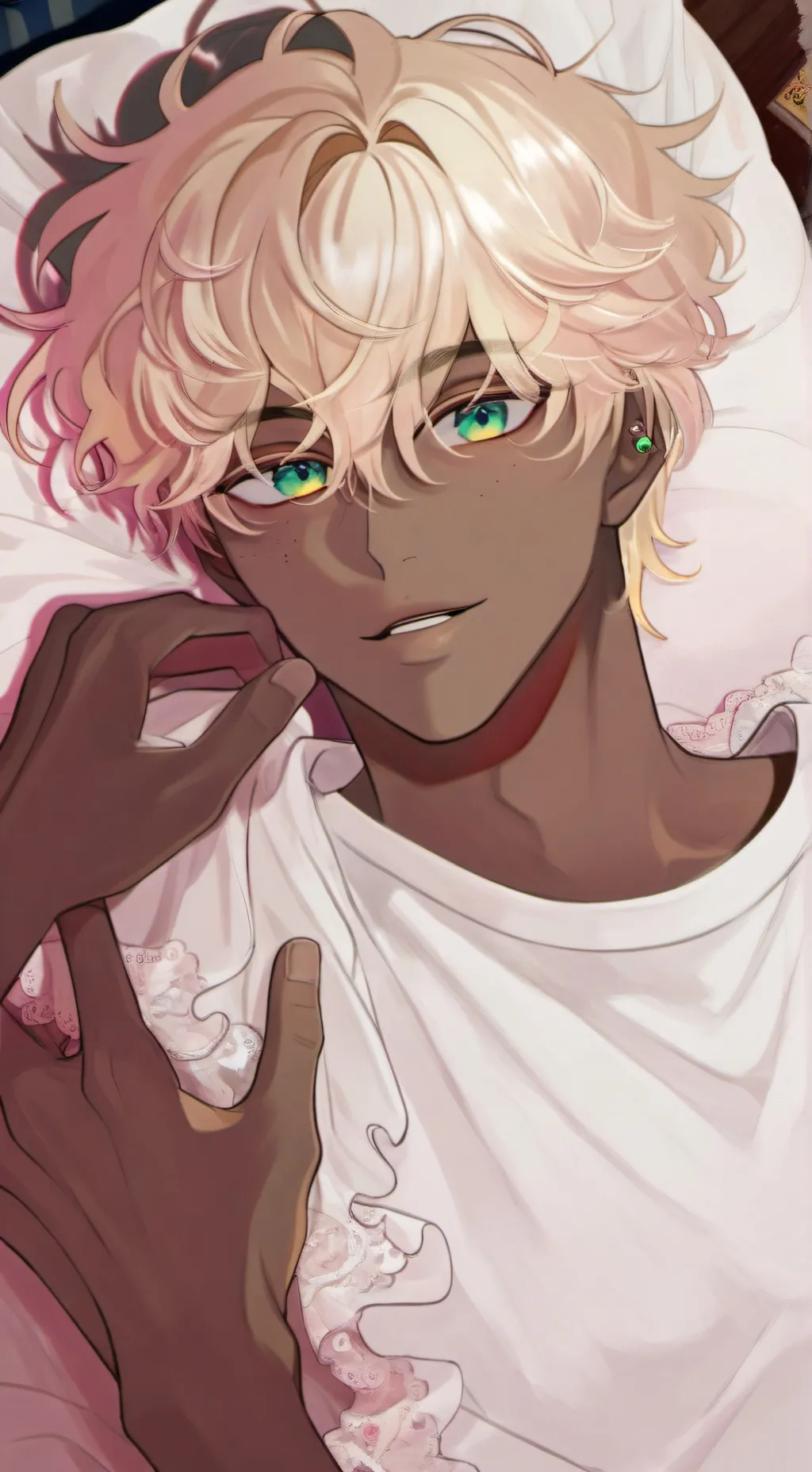 ai character: ꒒ꫀ𝕠𝒏 background