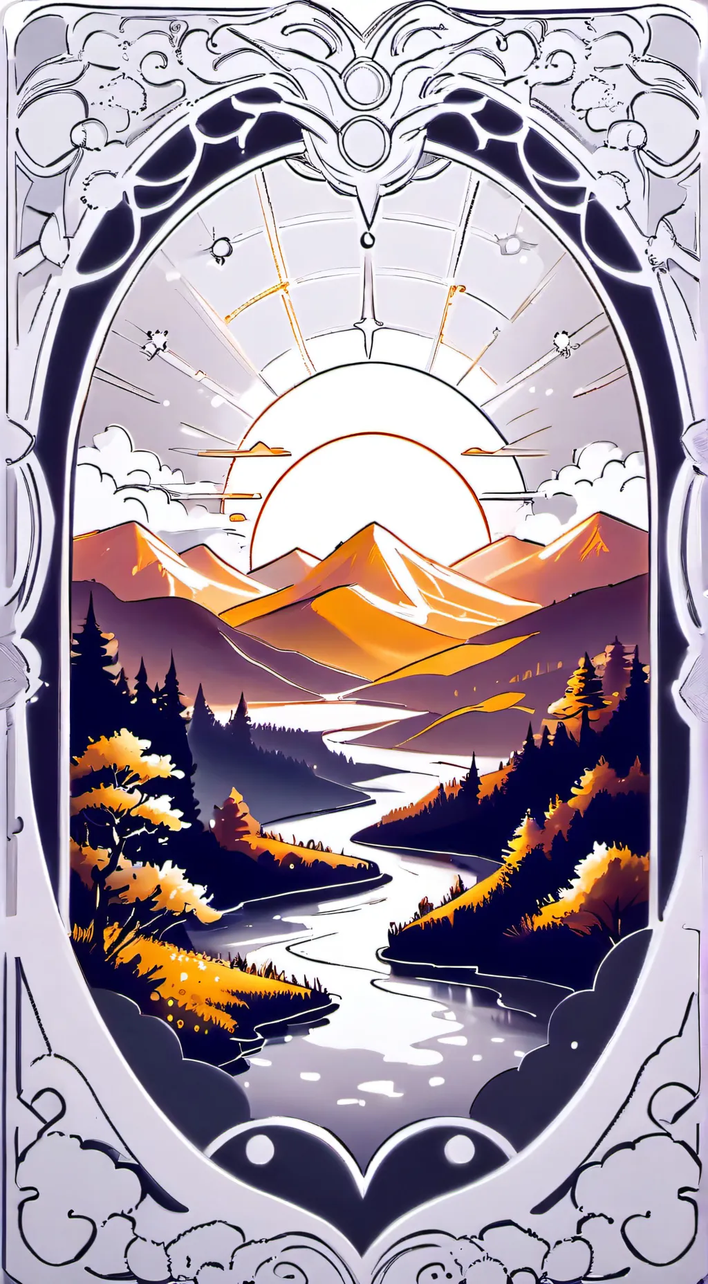 ai character: Lara y Sara  background