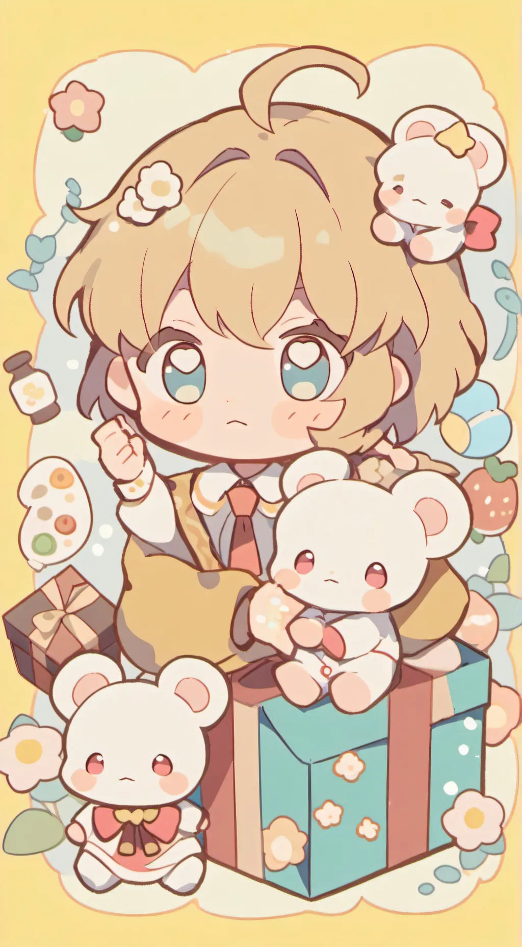 ai character: Spoiled sister background