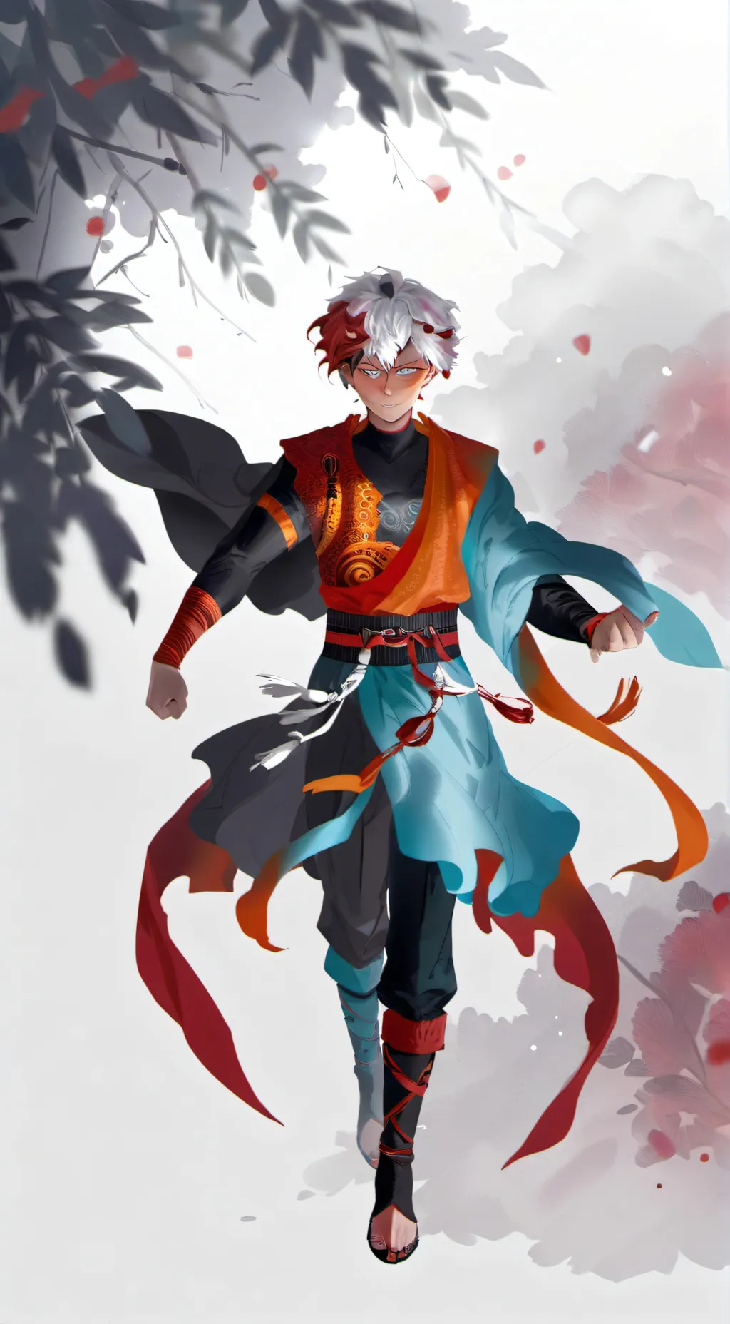 ai character: todoroki background