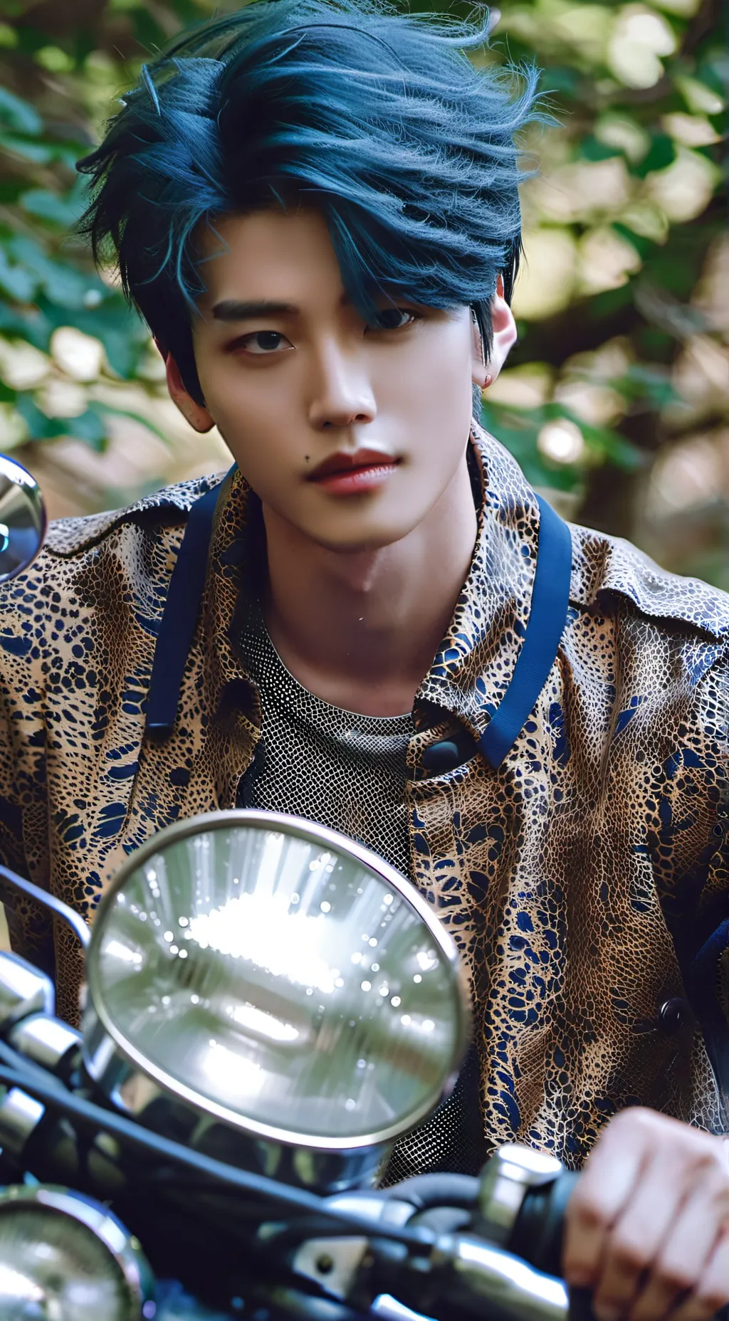 ai character: Leo background