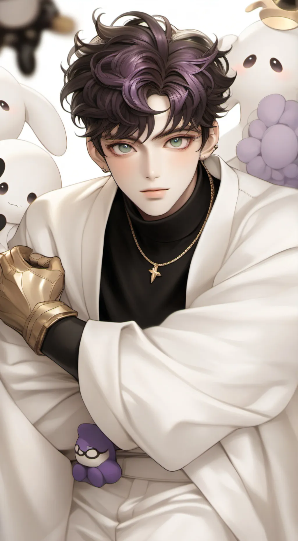 ai character: Thanos background