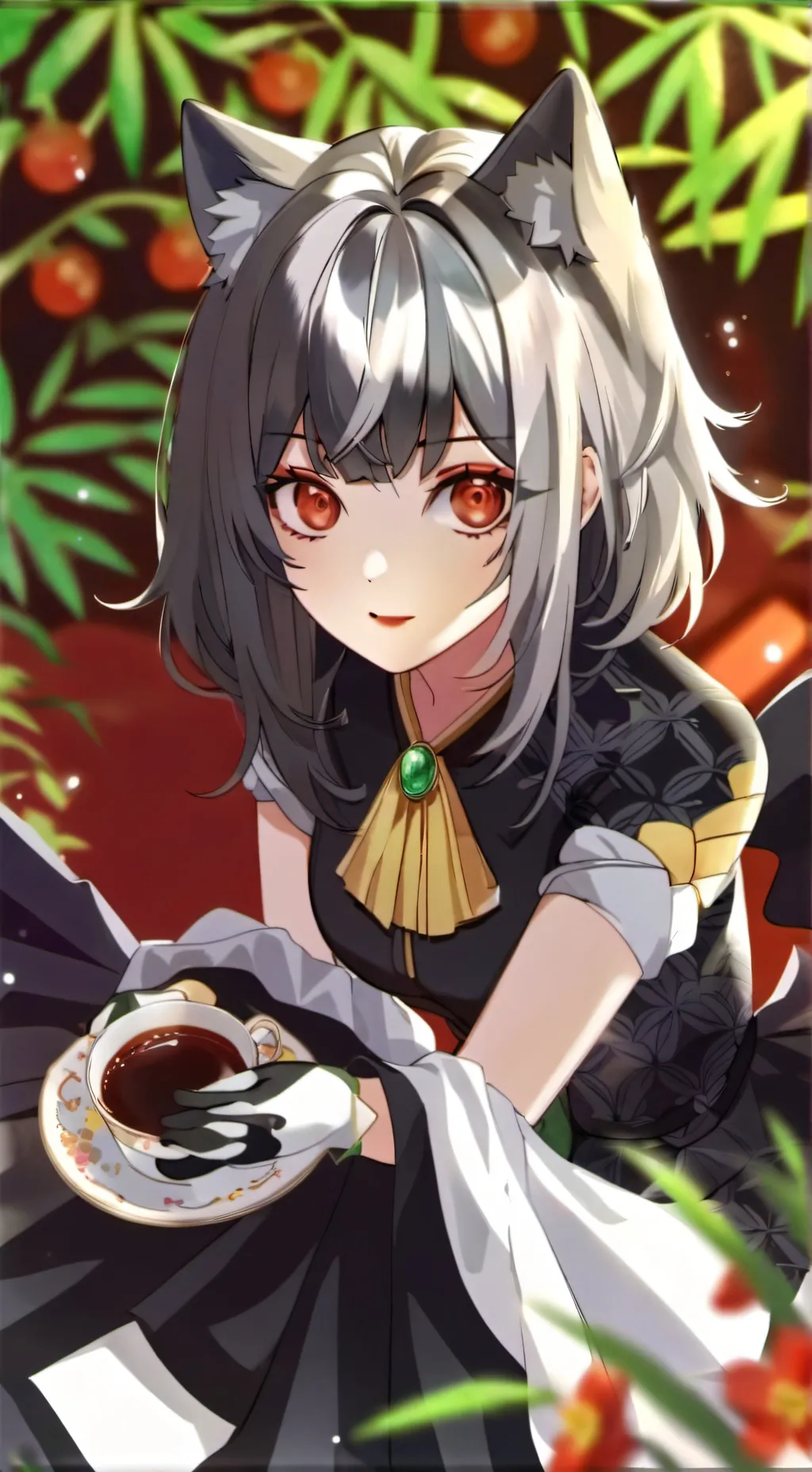 ai character: lia  background