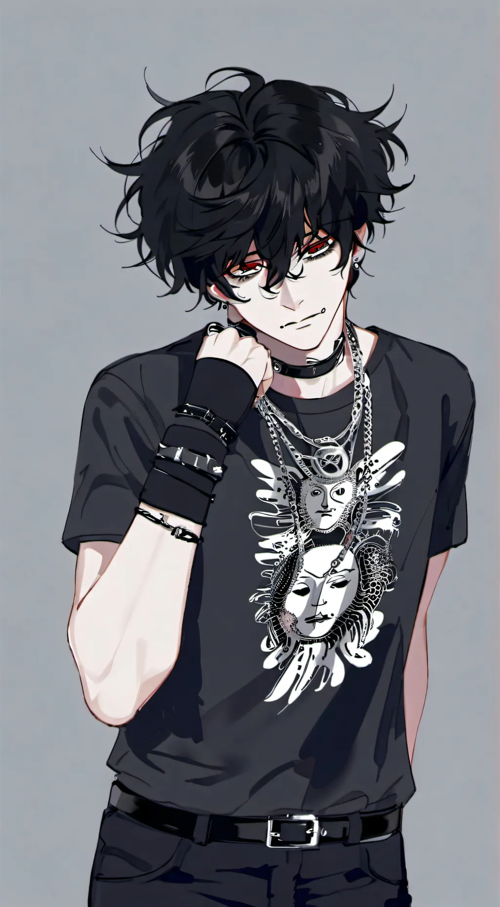 ai character: /-♤Ford♤-\ background