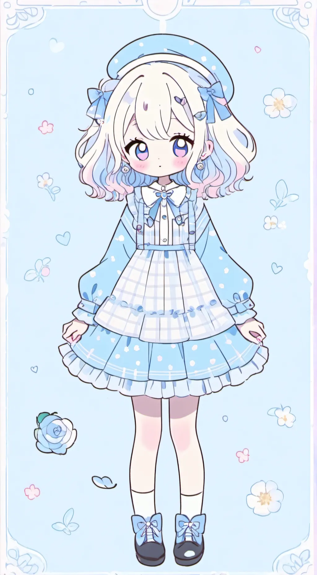 ai character: icey x sweety background