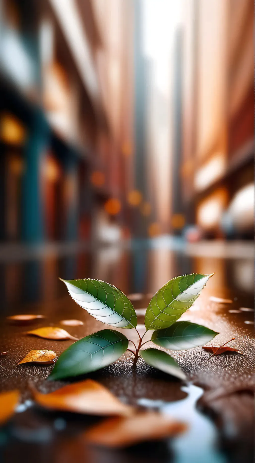 ai character: leafy (bfdi/bfb) background