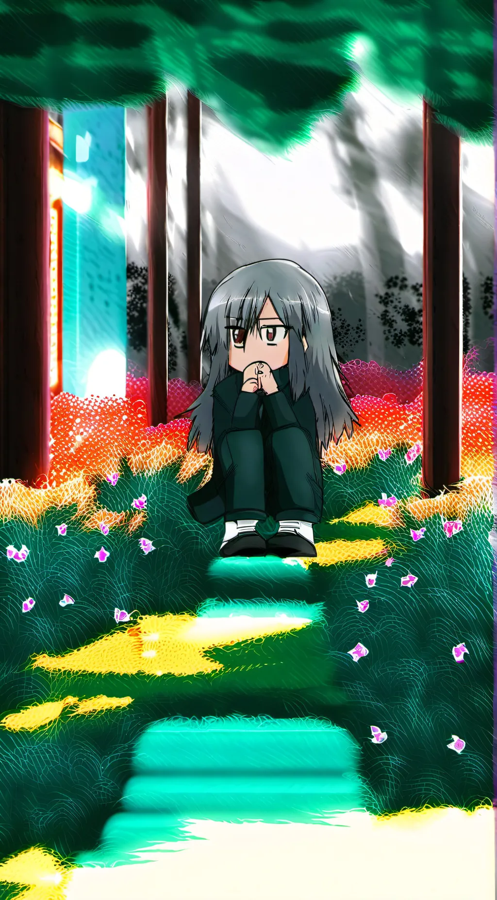 ai character: Lunar 🌙  background