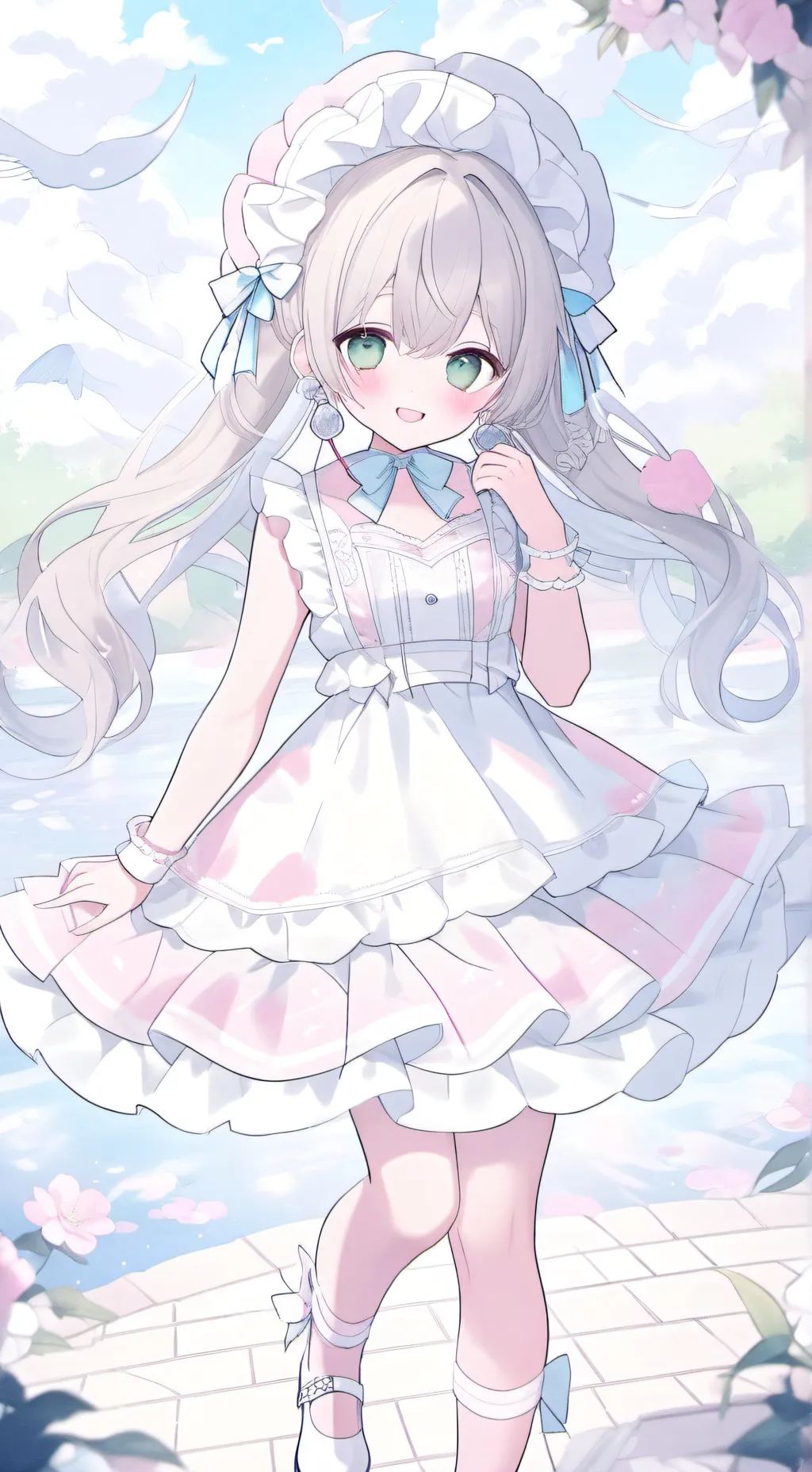 ai character: sprunkis in a shop background