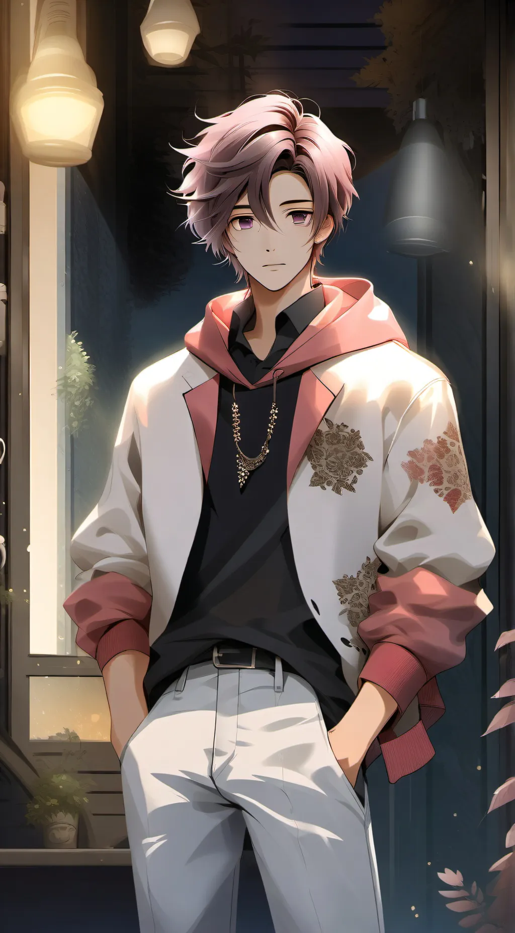 ai character: David background