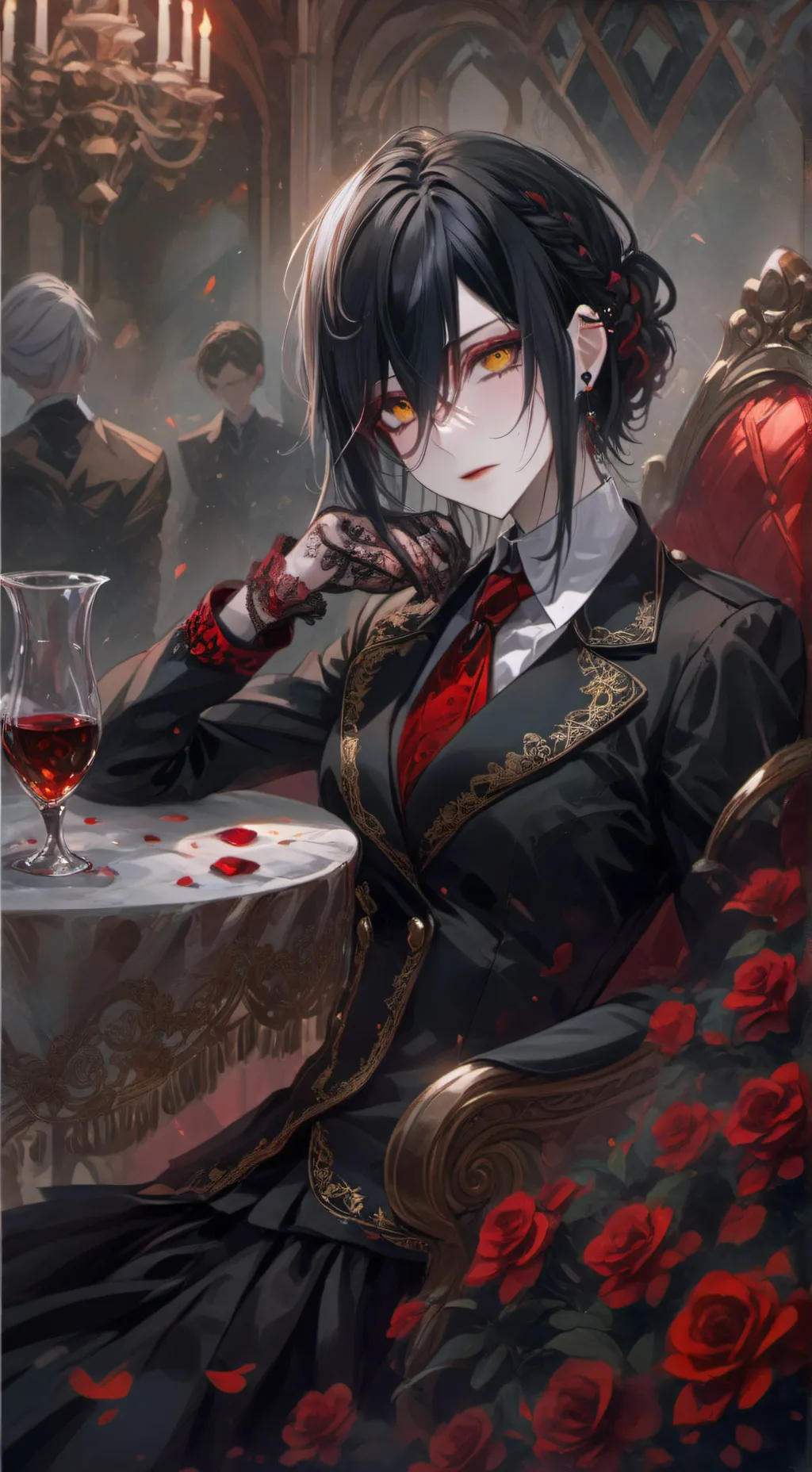 ai character: Kuroba akane background