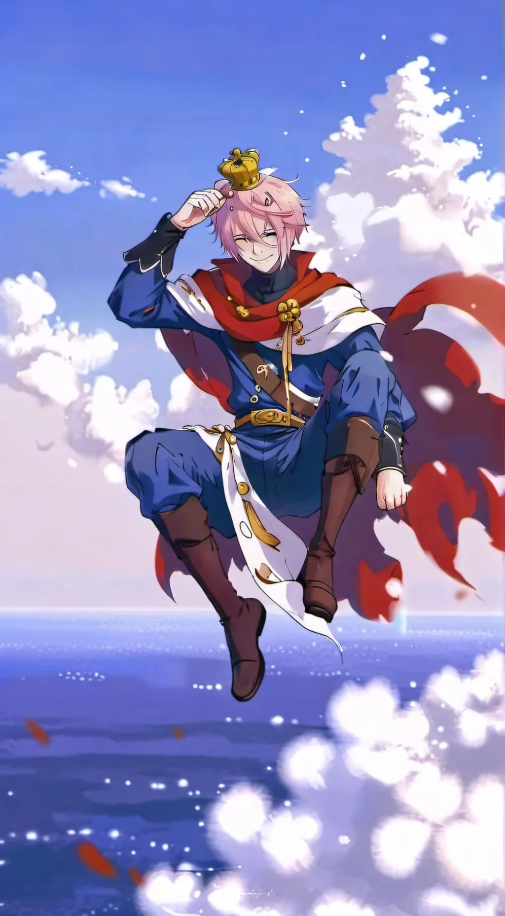 ai character: techno background