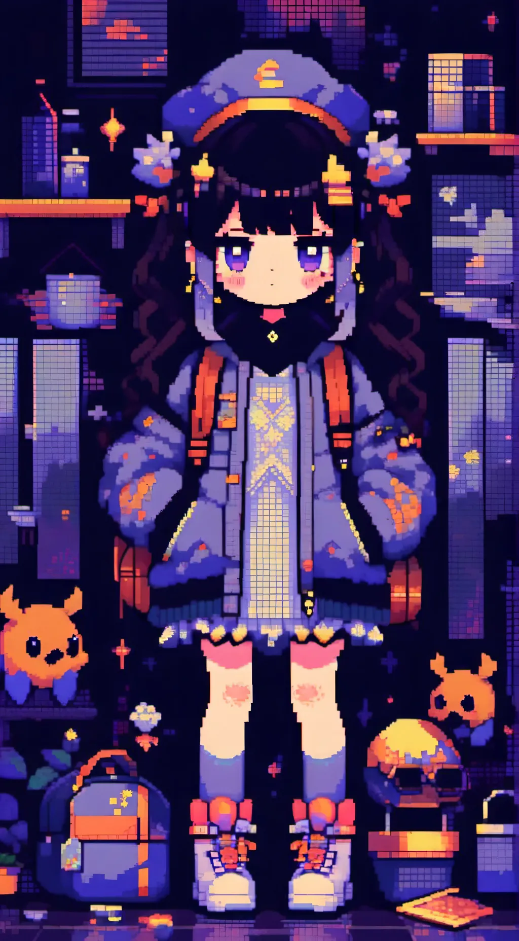 ai character: kny poison.. background