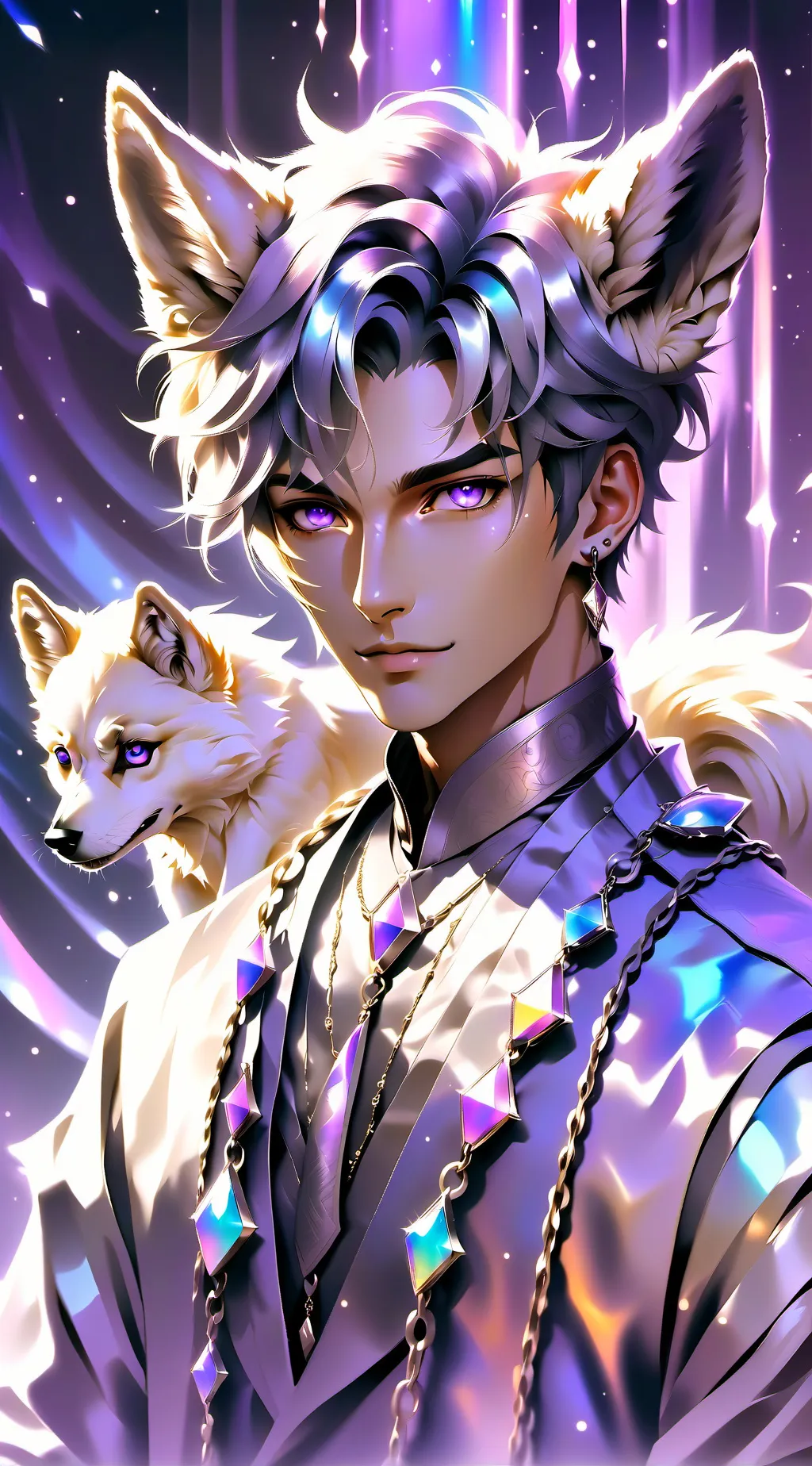 ai character: milo background