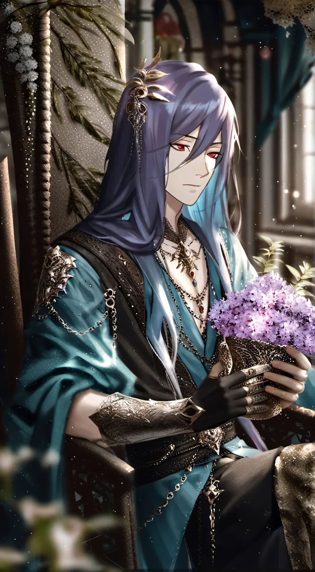 ai character: 离殇 background