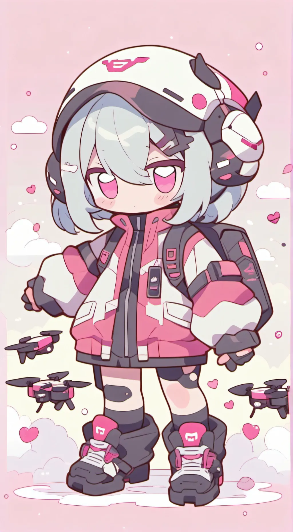 ai character: Fandom kid background