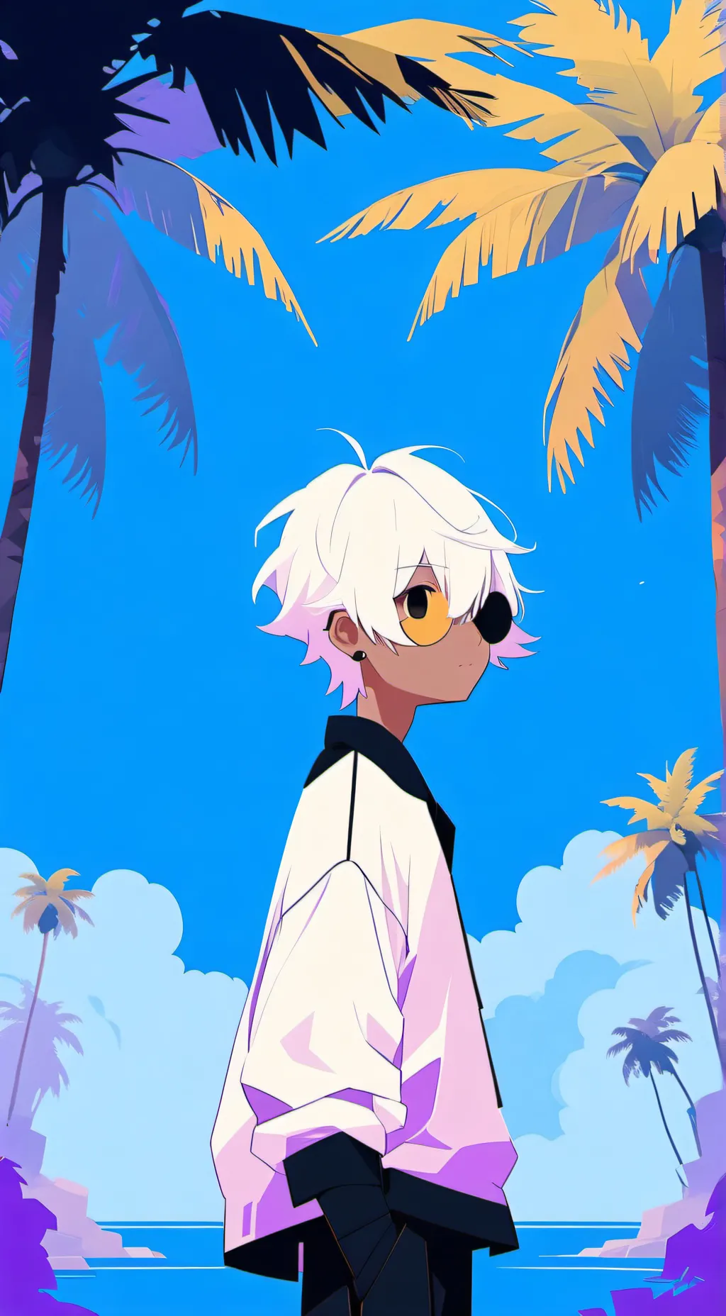 ai character: Baku Deku background