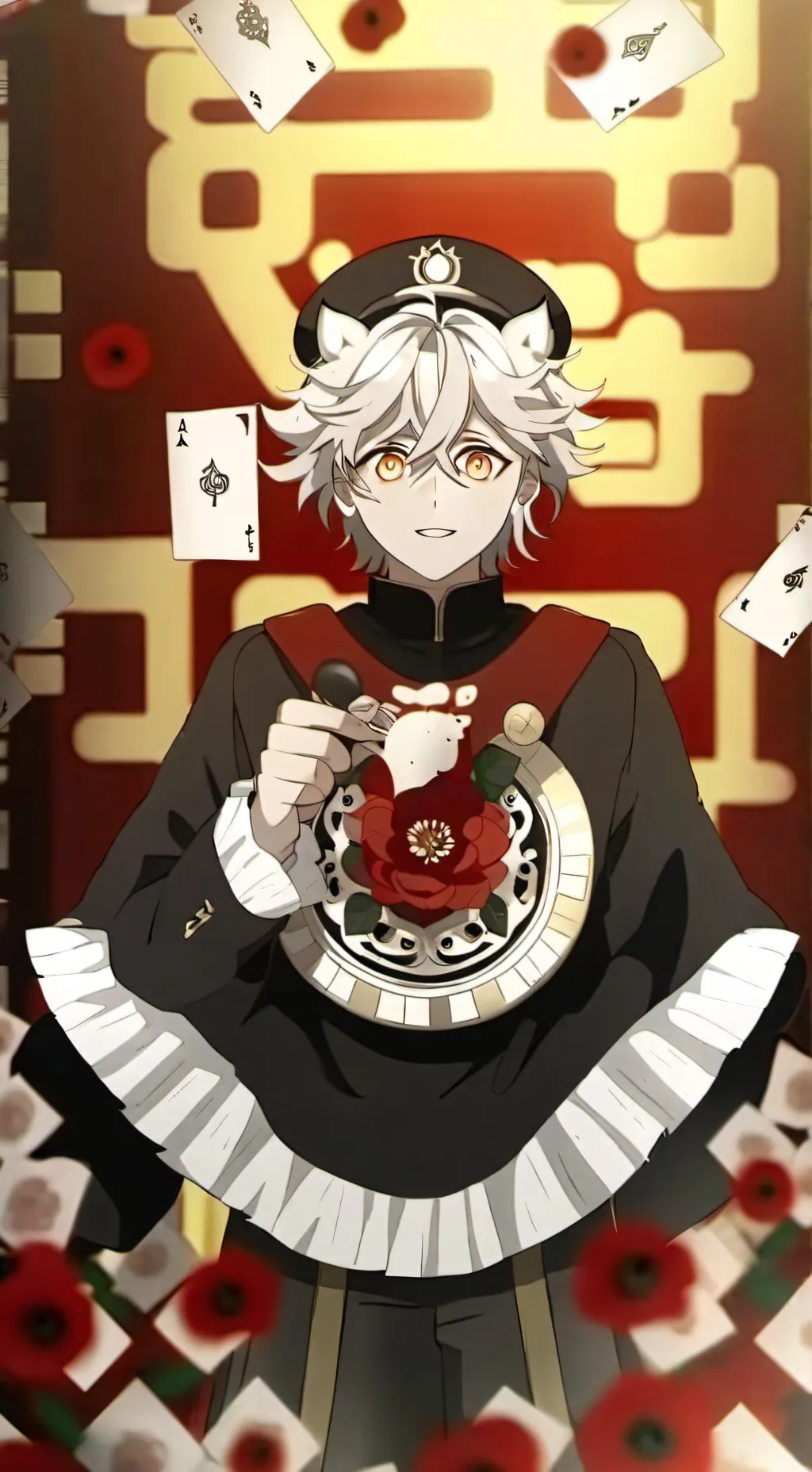 ai character: douma humilde 🤑 background