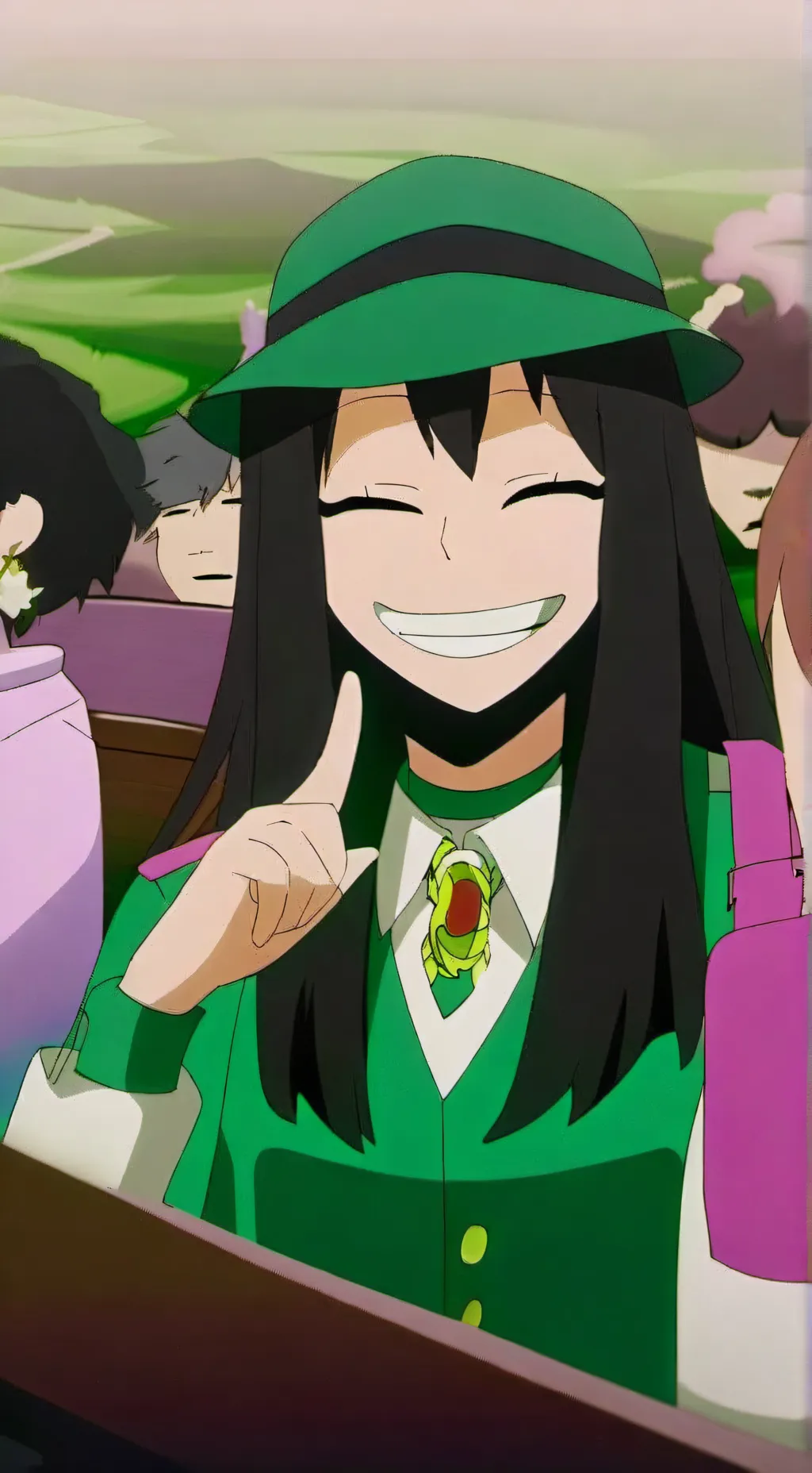 ai character: neige  background