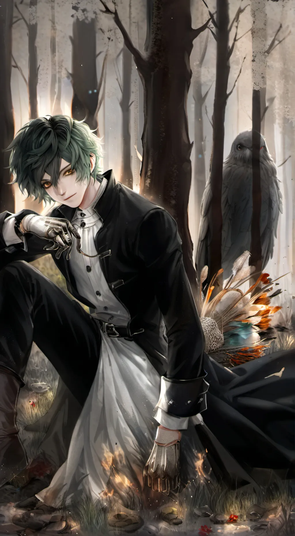 ai character: Dekus death background